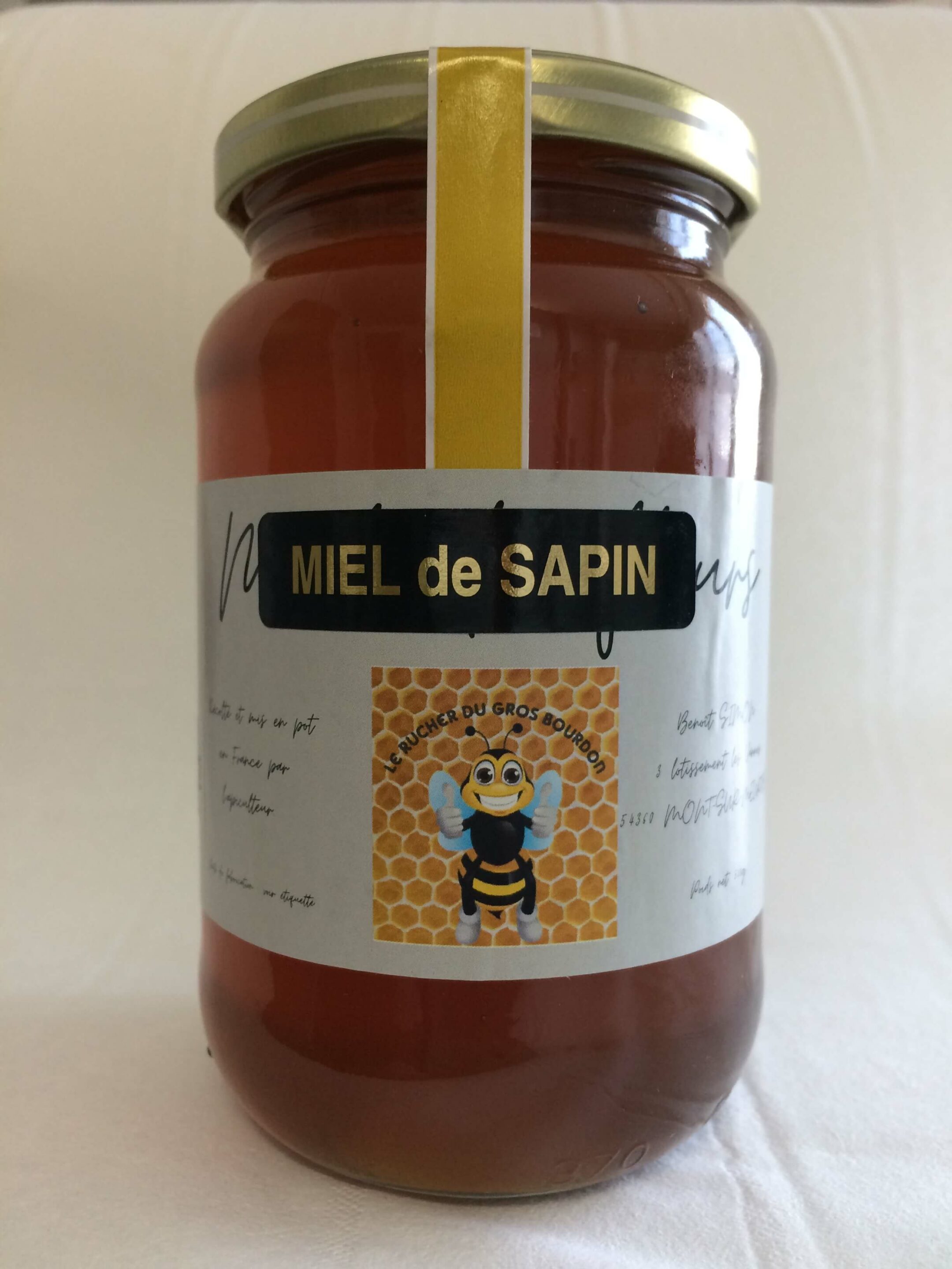 Confiture des myrtilles sauvages des Vosges 212g