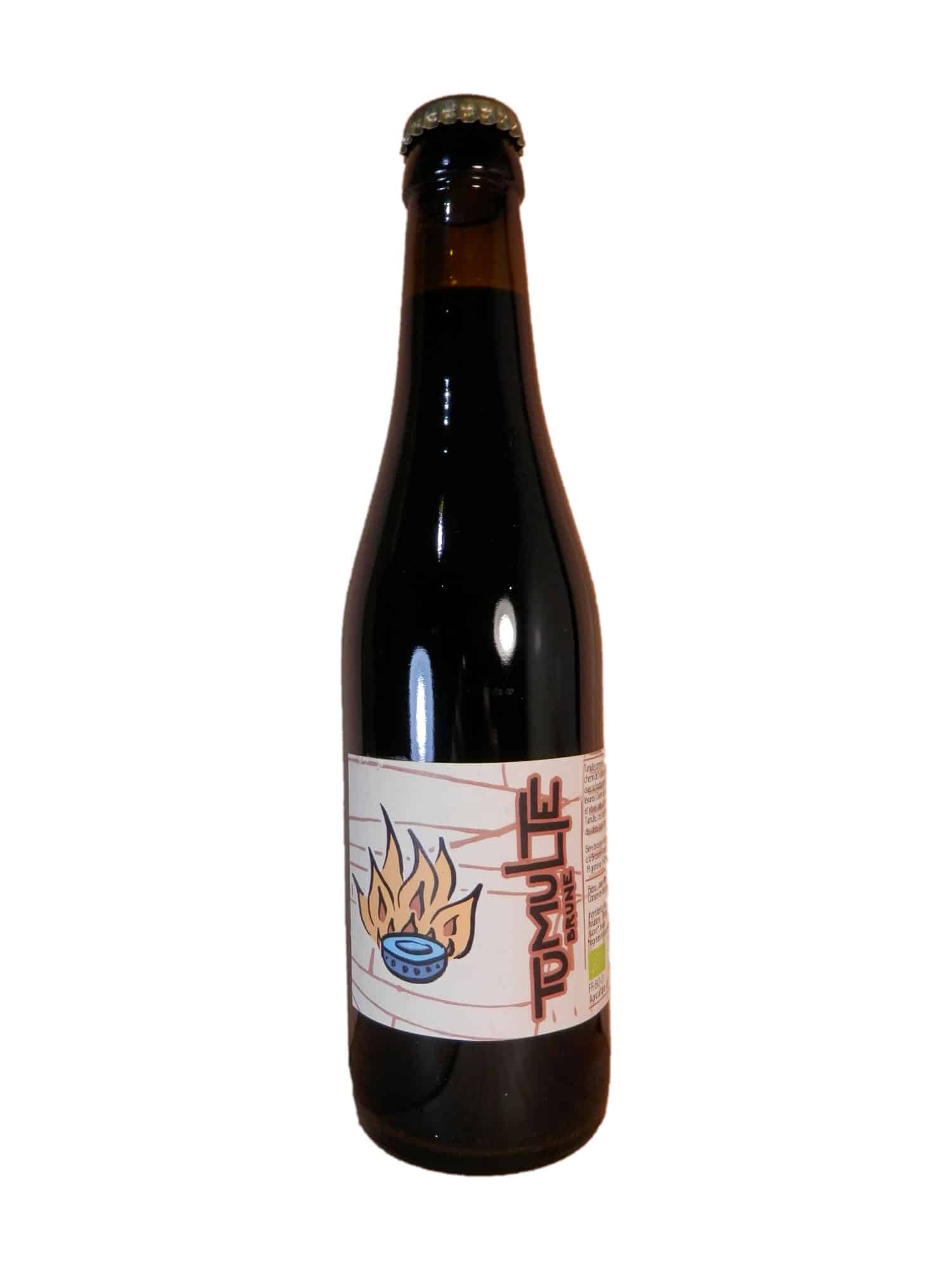 Bière Tumulte brune 33cl