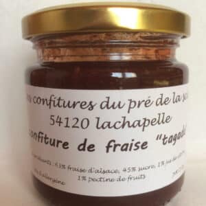 Confiture de fraises "tagada"
