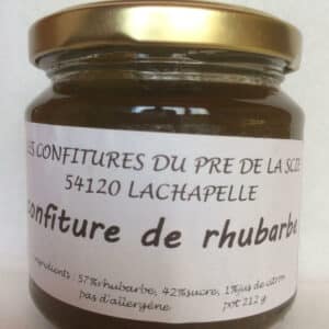 Confiture de rhubarbe