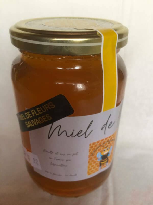 Miel de fleurs sauvage 500g